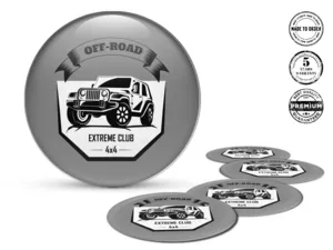 Domed Label Logo Pro Perf Flow Vector Edition